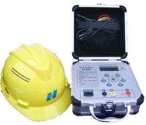 China EN 397 And ANSI Z89 Standard Portable Safety Helmet Anti Static Resistance Tester on sale
