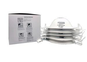 Flexible Size Ffp3 Dust Mask Asbestos Easy Breathing Adjustable Nose Clip