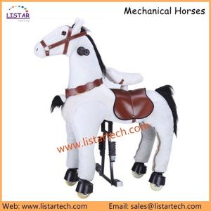 China High Quality Ride On Horse, Mechanical Ride On Horse Custom Plush Toys in Amusement Park on sale