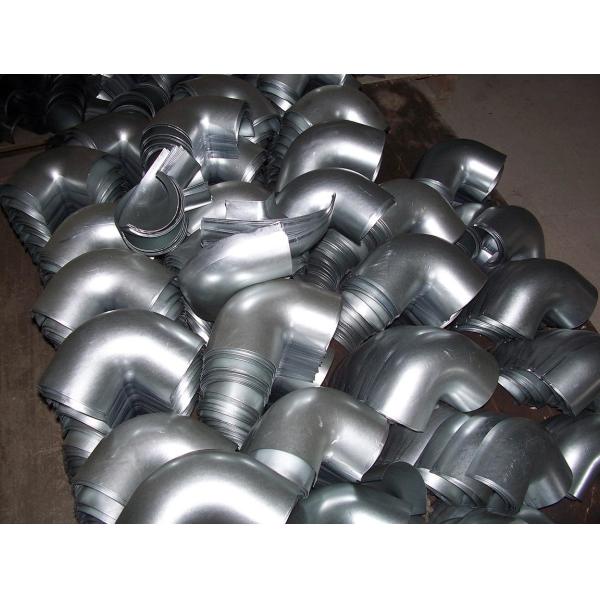 Standard Pipe Elbow Dimensions 90 Degree Bends Halves Sheet , Deep Drawn Parts