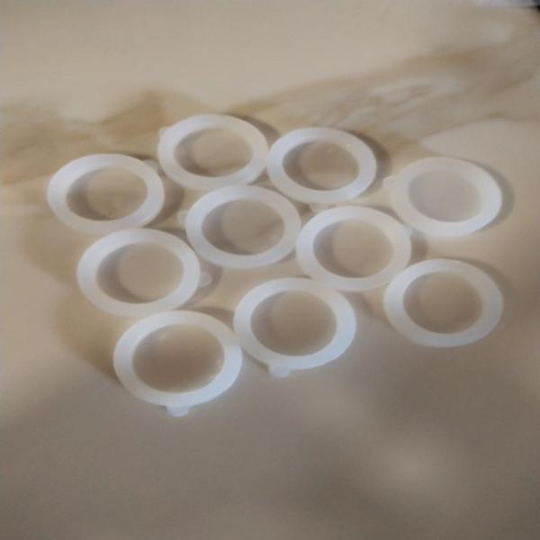 Quality Tempered Resistant VMQ Silicone Gaskets O Rings Physiologically Harmless for sale