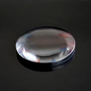 China Optical Glass 114mm 250mm Flat Plano Convex Lens CaF2 on sale