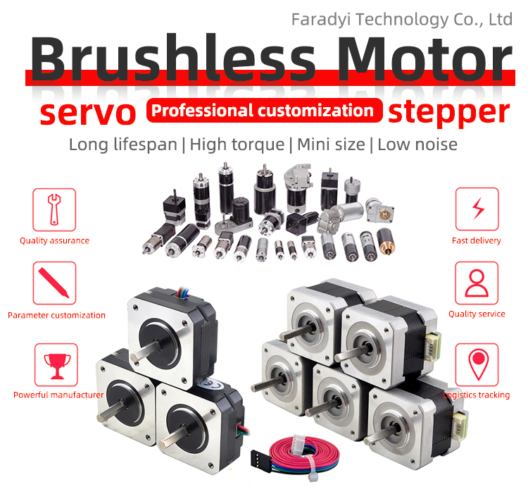Customizable Servo Stepper Motor Open Loop With Driver Controller