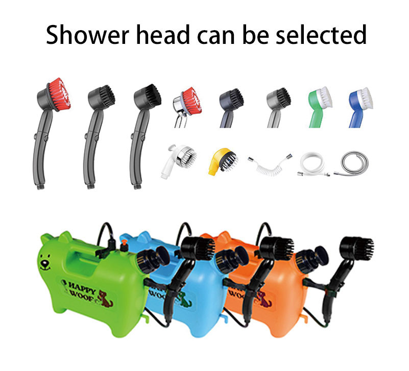 Geerduo Rotatable Portable Pet Washer Non Slip Holder Portable Pet Shampooer