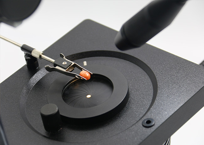 Gemology Microscope With binocular lens 4 light illumination 7-45X R1A-15