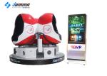 Motion Virtual Reality Simulator 360 Degree Three Seats Custom Colors 24 "