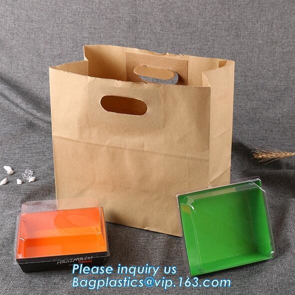 Custom Printing Recycled Brown Kraft Paper Bags,Custom Printed Factory Glassine Paper Bread Small Brown Bag, bagease