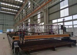 China Carbon Steel Plate CNC Gas Cutting Machine 3100 4100 5100 Width on sale