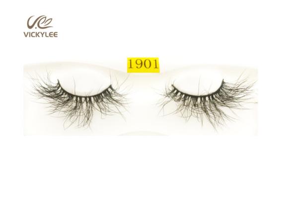 Quality Reusable Imitation Mink Multilevel Dramatic False Eyelashes for sale