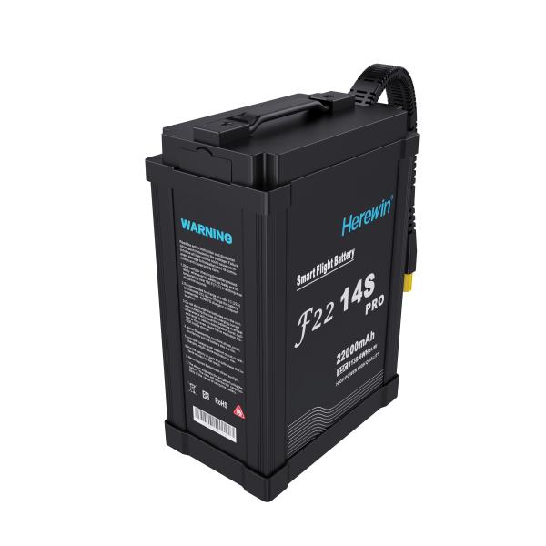 High Performance 22000mAh 25C 51.8V Smart 14s Lipo Battery With AS150U Plug For Agriculture Drone