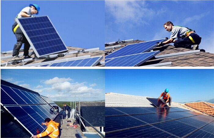 156X156 6inch A grade 3BB/4BB monocrystalline solar cell made in Taiwan