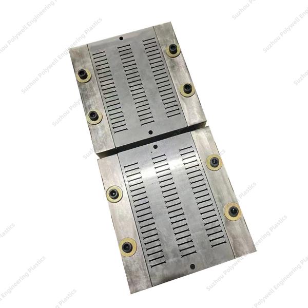 Quality Steel Material Plastic Extrusion Mold For Heat Breaking Strip Extruder Machine for sale