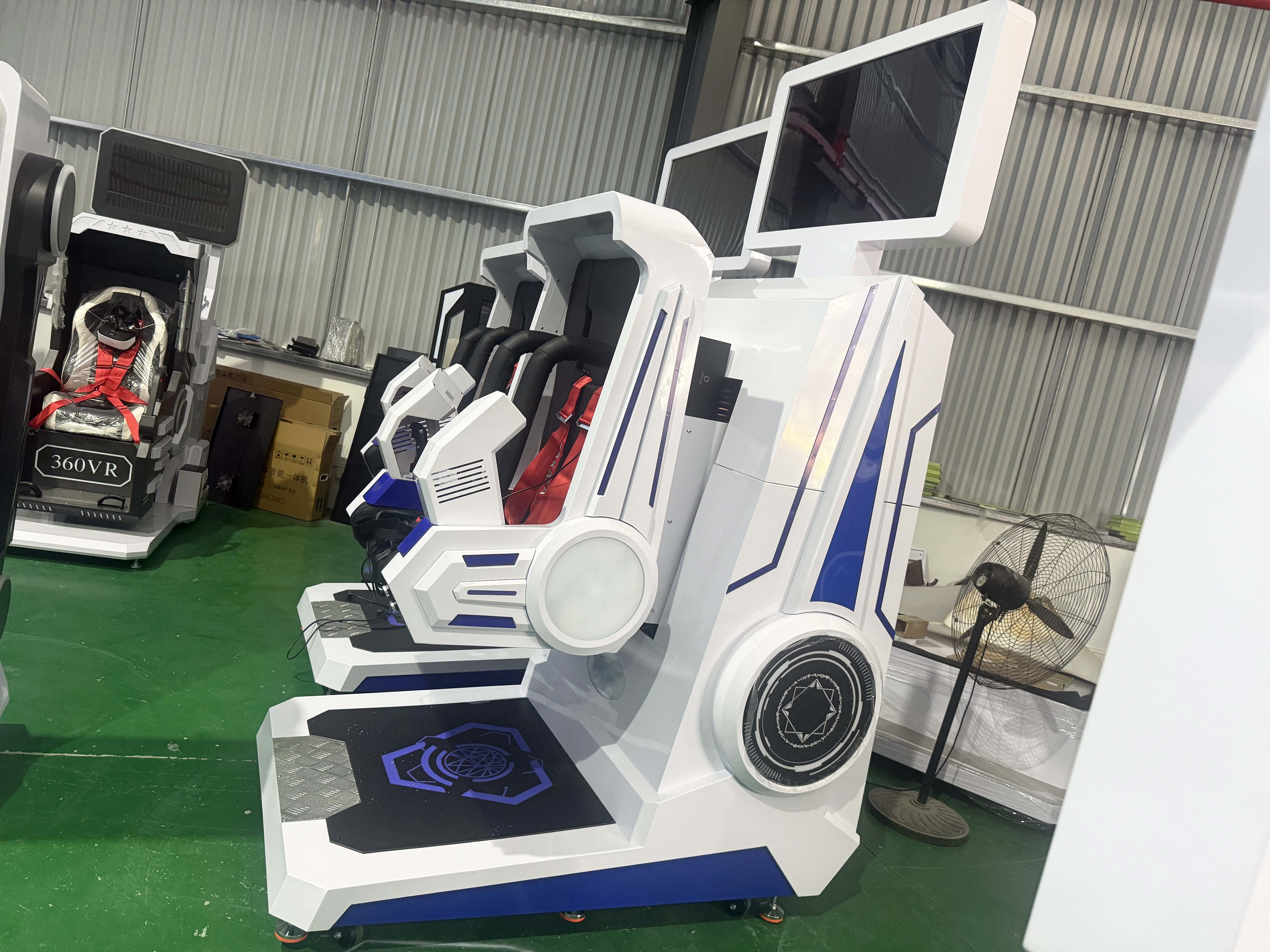 Immerse Yourself In A World Of Unlimited Fun VR 360 Game Machine Virtual Game Console Cinema Chair 9d Vr Simulator 720 Vr Game Machine