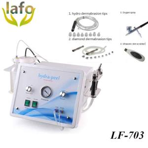 LF-703 4 in 1 diamond dermabrasion machine/ultrasonic skin scrubber/oxygen spray machine