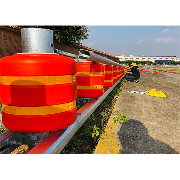 Rotate Freely Flame Retardant Roller Guardrail Oxidation Resistance