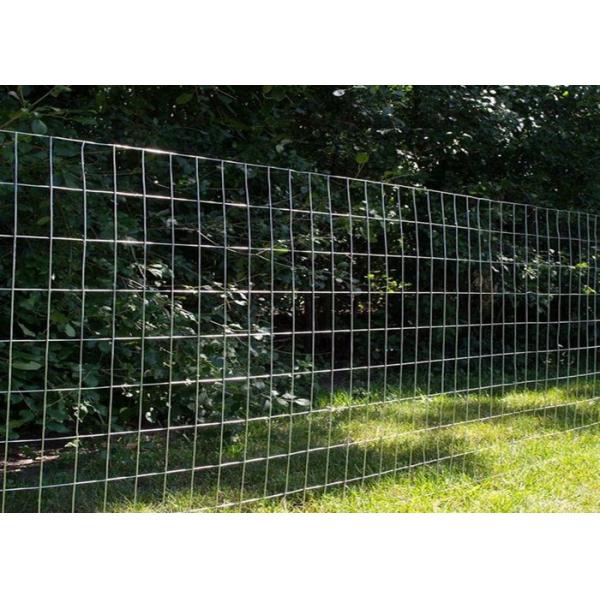 Stainless Steel Welded Wire Mesh Panels Roll Rust Proof Rectangular Hole Shaped