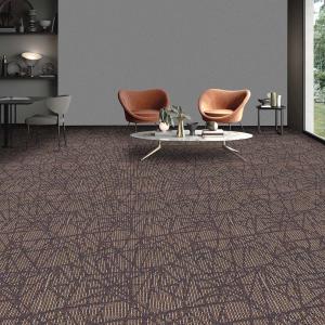 Nylon  High Low Loop Pile Carpet Tiles 50x50 Anti Static Carpet Tiles