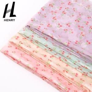 Buy cheap Light Weight Mesh Soft Tulle Fabric Digital Floral Chiffon product
