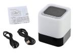 LED Night Light Clock Radio Bluetooth Speaker All In1 , Bluetooth Speaker And
