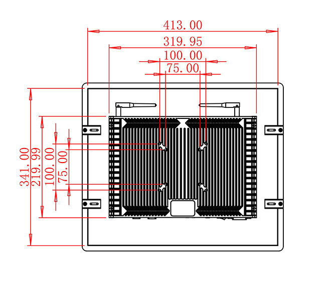 19-Inch Integrated Linux Display for Access Control and Medical Diagnostics