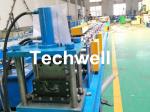 PPGI Half Round Gutter Roll Forming Machine For Making Rainwater Gutter & Box