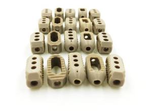 Buy cheap Customizable PEEK CNC Machining Components Abrasion Resistance product