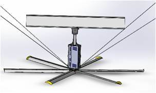 Large Industrial Hvls Fan for Factory Ventilation