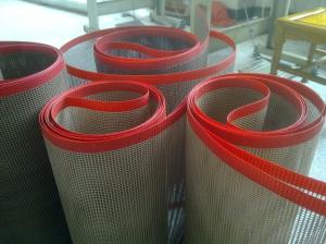 Softness Ptfe Conveyor Belt With ISO / SGS Certificate