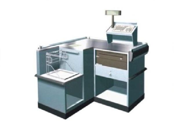 Quality Rustless Mini Retail Fast Checkout Counter Cash Register Stainless Countertops for sale