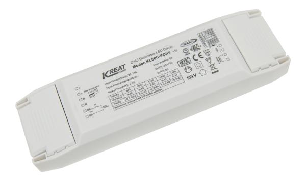 Quality Three in one DALI2 PUSH 1-10V Dim LED driver 60W with 5 years warranty for sale