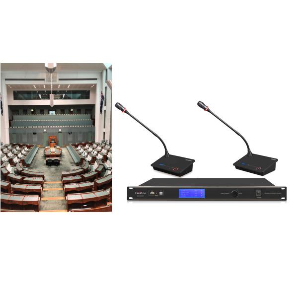 Quality 60m Operation Distance Wireless Conference System FM Modulation for sale
