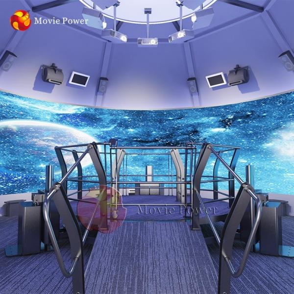 Quality Room Size 360 Degree Screen Rotating Platform Orbit Cinema 4D 5D Theater for sale