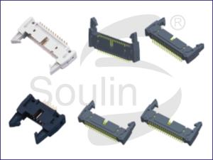 Buy cheap 2.54mm Pitch Right Angle Pin Header Gold Plated Dual Row PC3.3 product