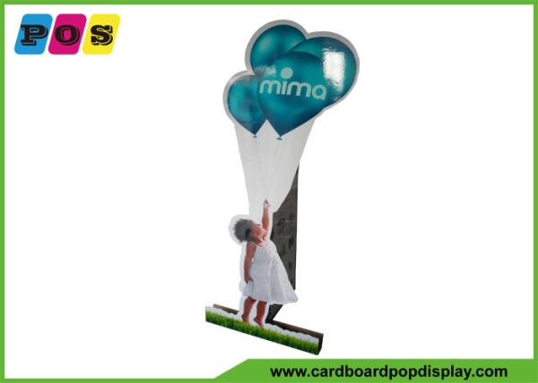 Quality Cardboard Cutouts Standee Display Folded Packing For Advertising AD006 for sale