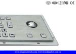 Kiosk Keyboard And Trackball Keyboard Stainless Steel With Pointing Devise