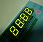 Red Yellow 4 Digit 7 Segment LED Display For Timer Clock 500mm