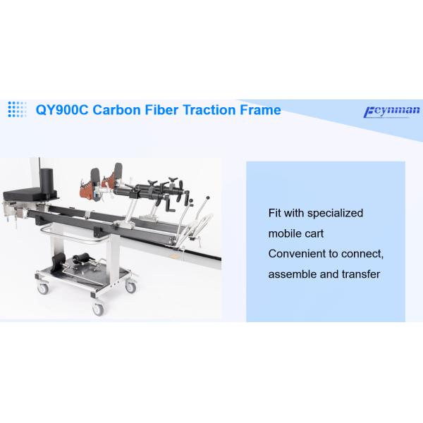 High End Orthopedic Fracture Table Strong Carbon Fiber Orthopedic Traction Frame Hip Replacement Table