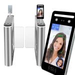 8 Inch Screen 2.5M Face Recognition Attendance Machine Access Control System