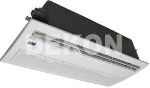 One way cassette fan coil units-4tubes