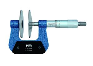 Buy cheap 0-25mm Large Disk Micrometer product