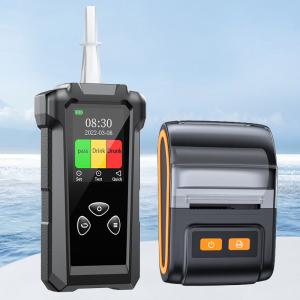 Buy cheap Accurate Alcohol Breath Analyser With Printer Long Lasting Lithium Battery product