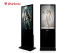 Interactive Touch LED Floor Standing LCD Advertising Player 65 '' Big Screen