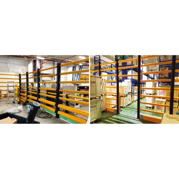 B59：High Anti-Collision Guardrails Warehouse Safety Barrier Traffic Guardrails
