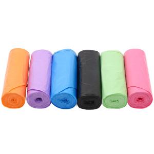 Buy cheap Biodegradable garbage bag on roll, compostable trash bag on roll product
