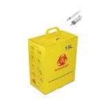 15L Biohazard Disposal Container Customized Logo Needle Collection Box sharp box