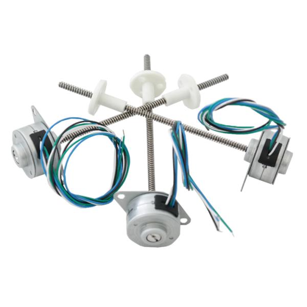 12V High Torque Small Dc Motor , 2 Phase Linear Drive Motor 25BYT48-12Q