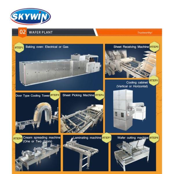 Multifunctional 5 Layer Wafer Biscuit Production Line PLC Control