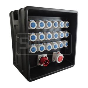 China Syntax MD3 200A HDPE Power Distribution Units IP67 Industrial Socket Box 630x430x680mm on sale