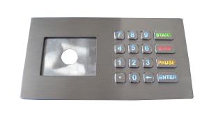 China IP67 colourful backlit stainless steel keypad usb numeric keypads with LCD on sale