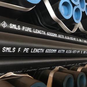 Buy cheap 6 M 4&quot; ASME Rolled And Welded Pipe Sch80 API 5L Grade B ERW Pipe product